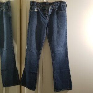 Abercrombie & Fitch boot-cut jeans, size 4R